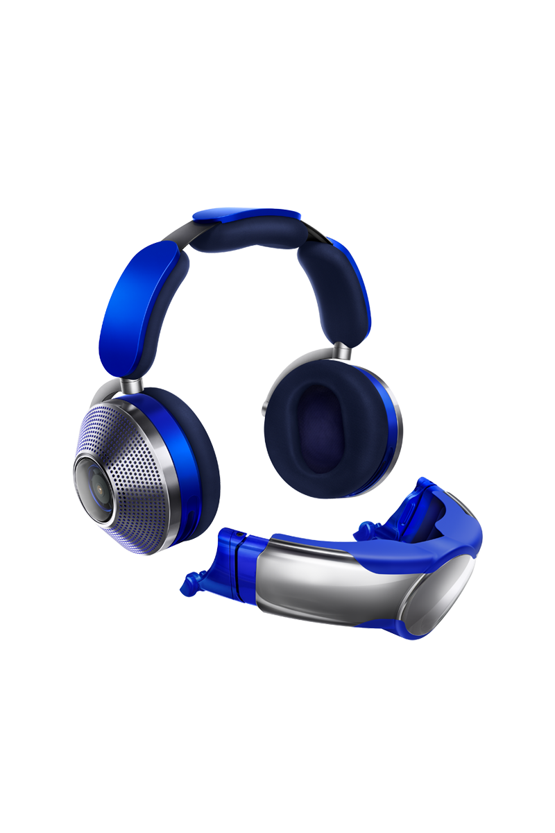 Dyson Zone Headphones with air purification (Ultra Blue/Prussian Blue) International VersionHeadphonesPure Dyson audio with advanced noise cancellation. Engineered for ultra-low distortion. Filters remove viruses, gases and 99% of pollutants as small as 0